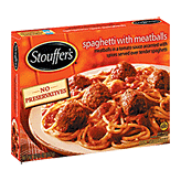 Stouffer's Classics spaghetti w/ meatballs Left Picture